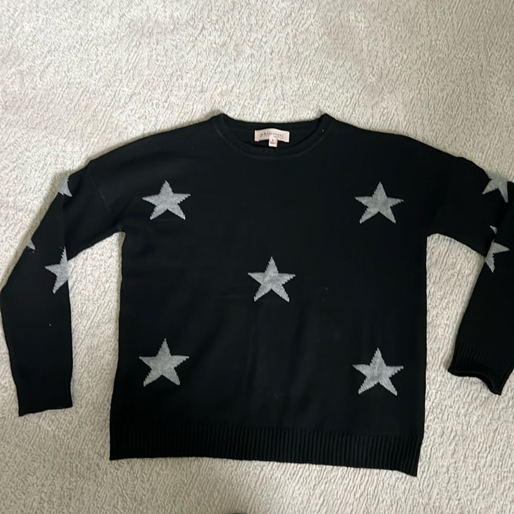 Philosophy star sweater